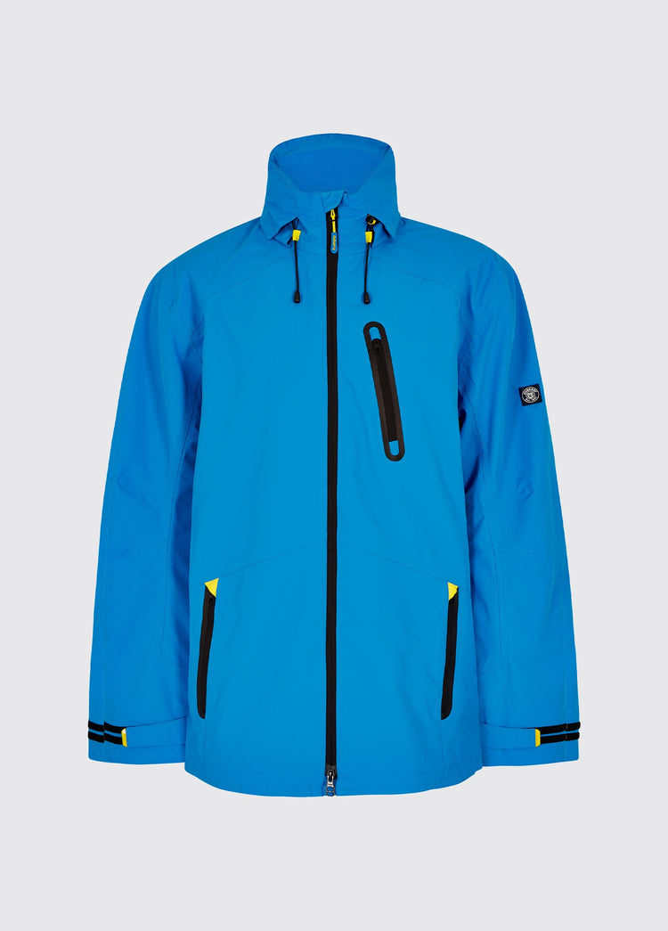 Crossbarry waterproof jacket - Greek Blue