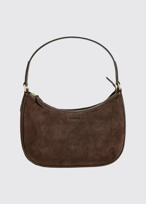 Cushendall Suede Handtasche - Cigar