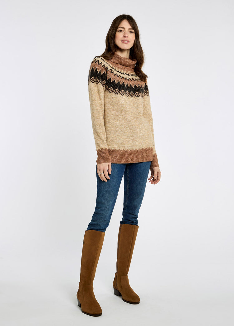 Devlin Pullover mit Rollkragen - Oat Multi