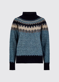 Devlin Pullover mit Rollkragen - Navy Multi