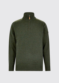 Doherty Pullover mit Reißverschluss - Olive
