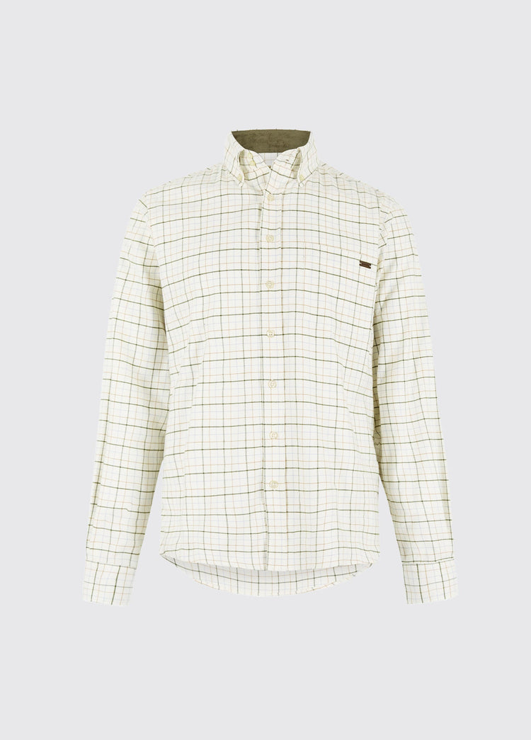 Drumcar Tattersall Hemd - Dusky Green