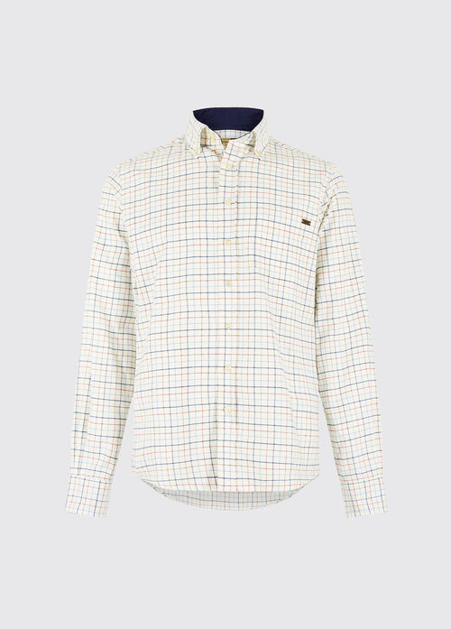 Drumcar Tattersall Hemd - Indigo