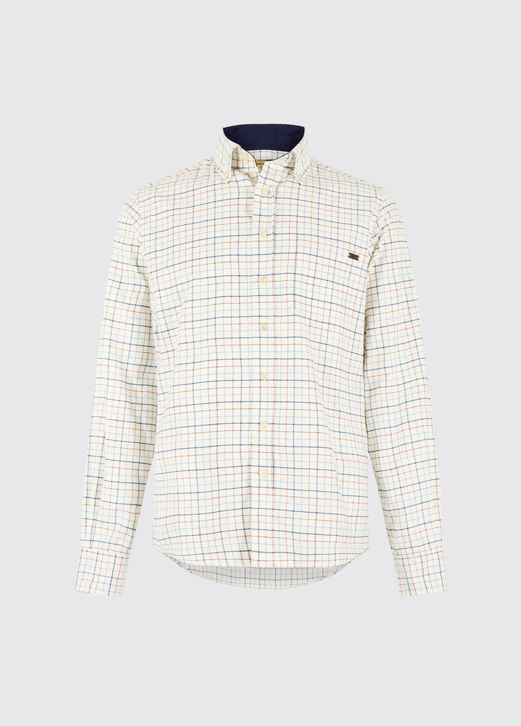 Drumcar Tattersall Hemd - Indigo