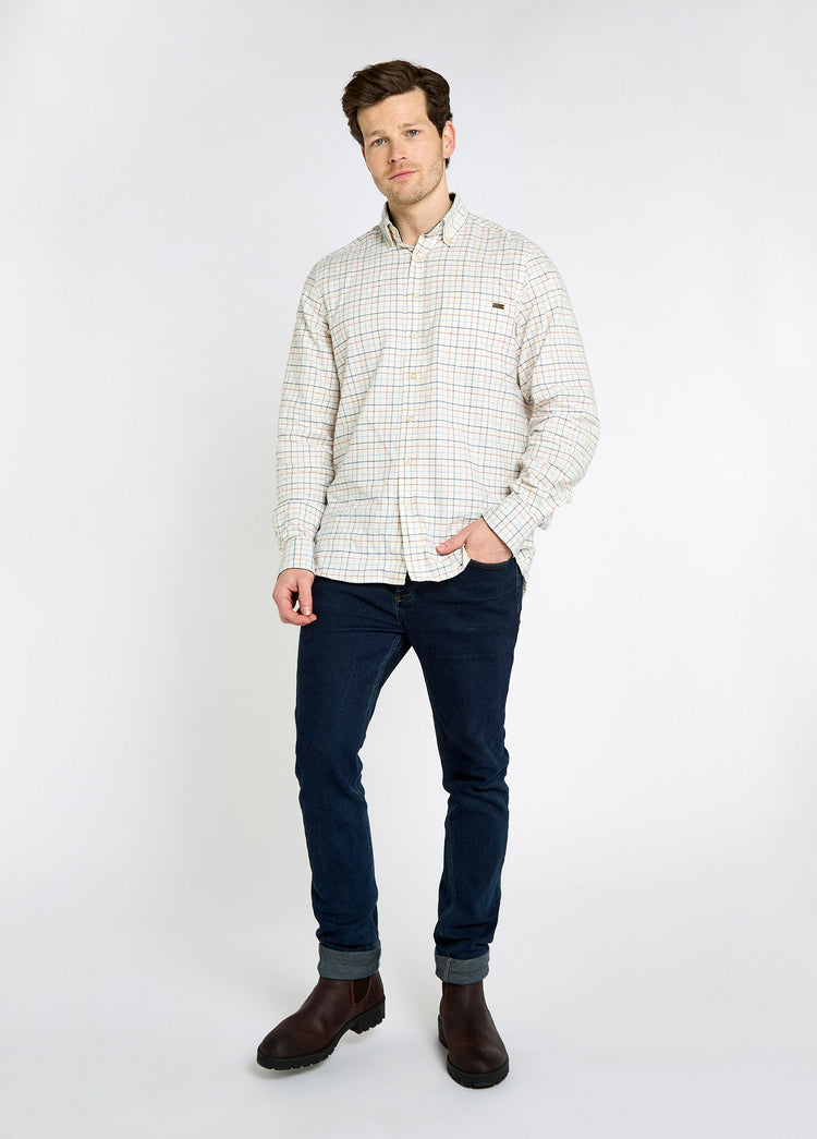 Drumcar Tattersall Hemd - Indigo
