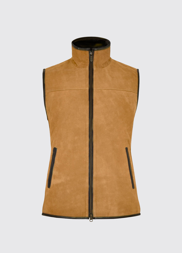 Dunhill Lederweste - Tan