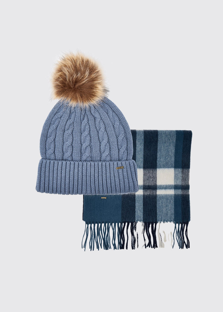 Foley Geschenkset - Mütze & Schal - Indigo