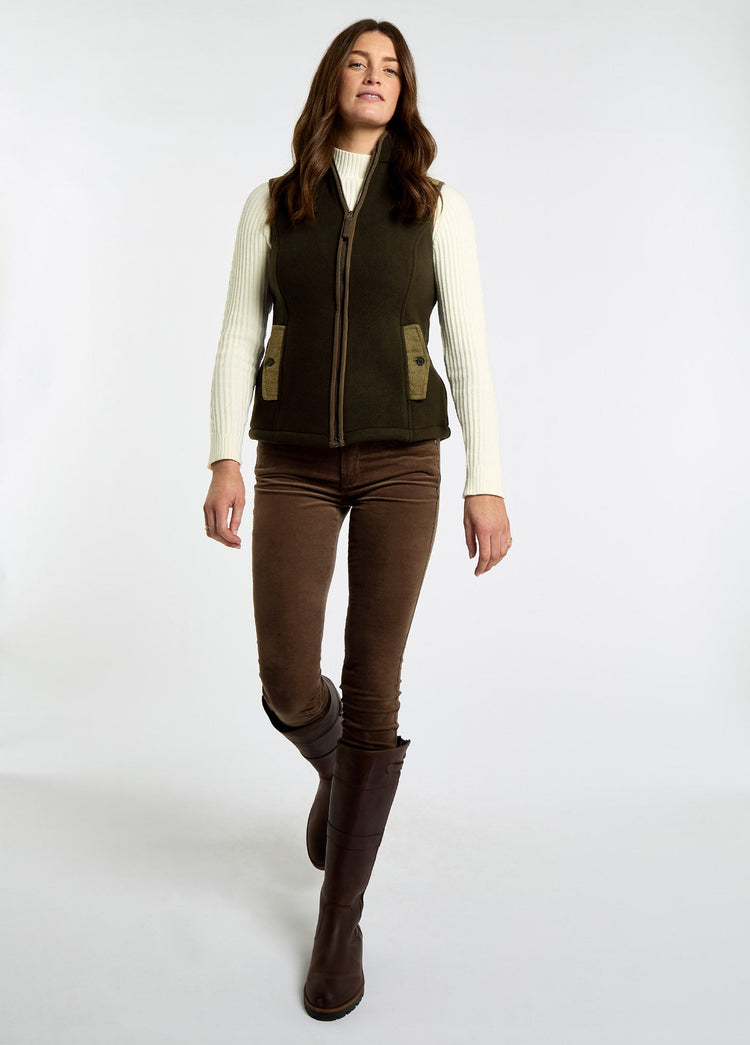 Foxhall Fleeceweste - Olive
