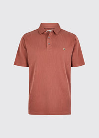 Gilligan Tencel™ Modal Poloshirt - Rust