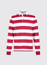 Goresbridge Rugby Poloshirt - Red Multi