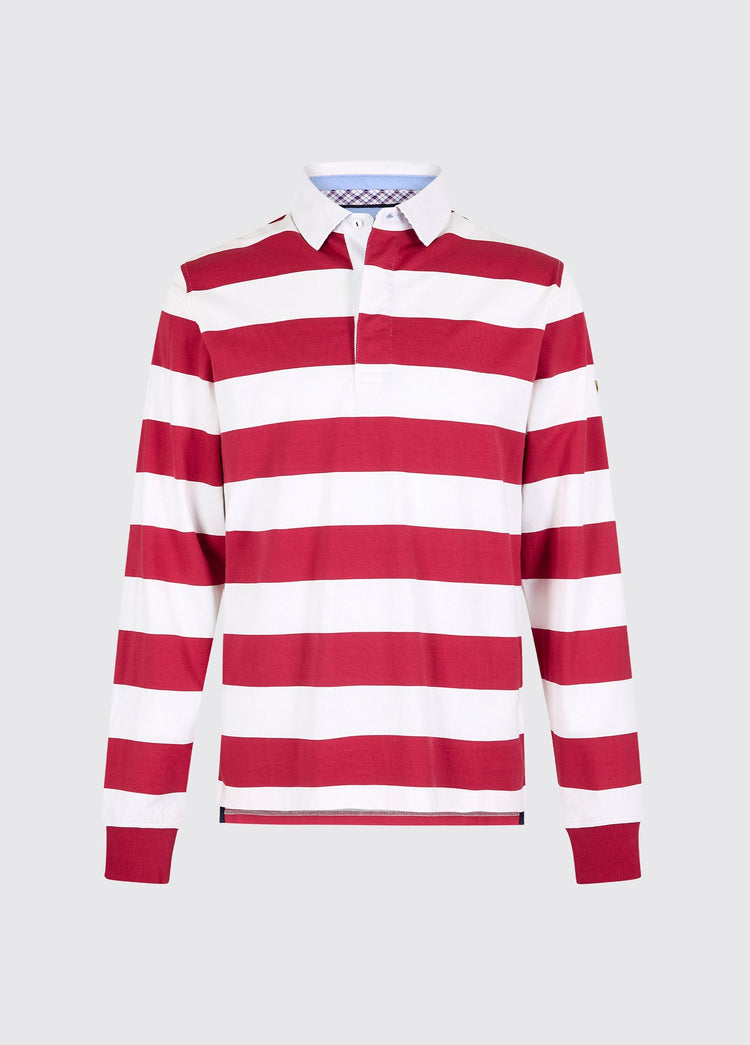 Goresbridge Rugby Poloshirt - Red Multi