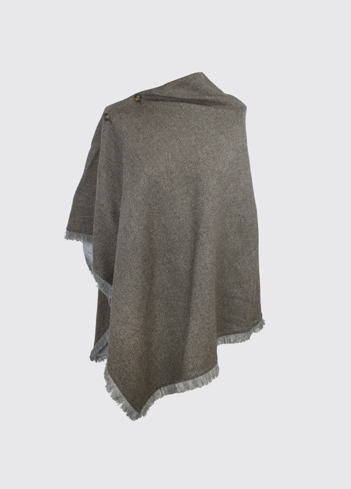 Hazelwood Tweedponcho - Elk