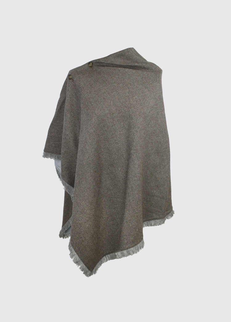 Hazelwood Tweedponcho - Elk