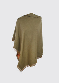 Hazelwood Tweedponcho - Plain Oak