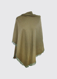 Hazelwood Tweedponcho - Wheat