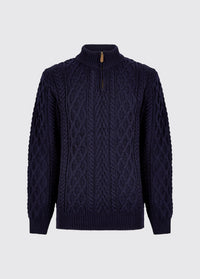 Henihan Pullover mit Reißverschluss - Navy