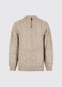 Henihan Pullover mit Reißverschluss - Oatmeal