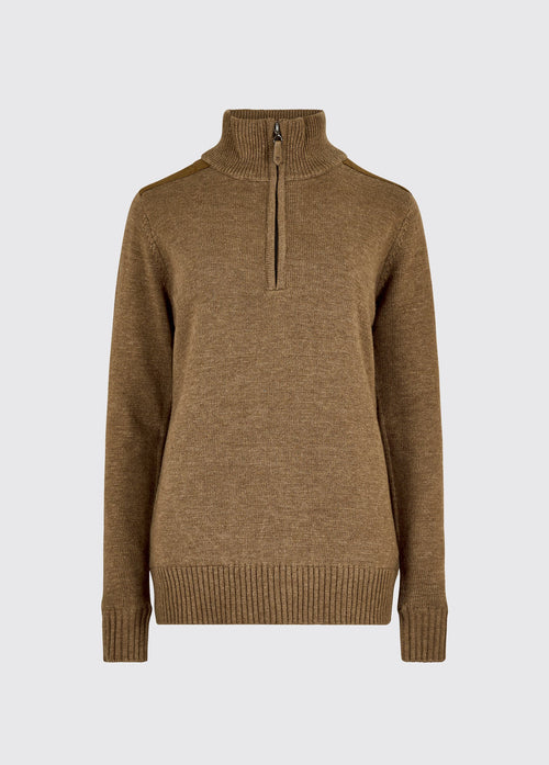 Hession Pullover mit Reißverschluss - Elk