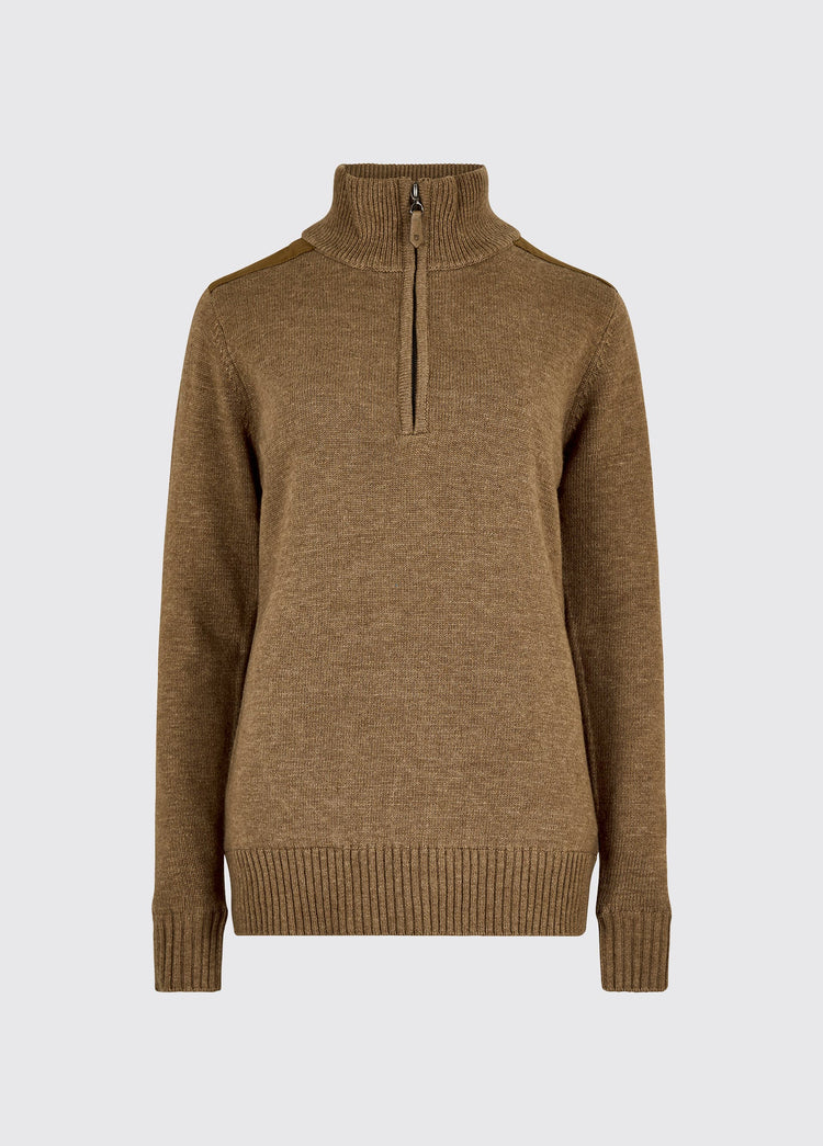 Hession Pullover mit Reißverschluss - Elk