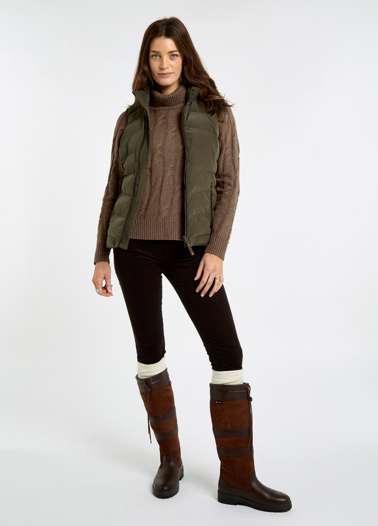 Kilcarey Steppweste - Olive