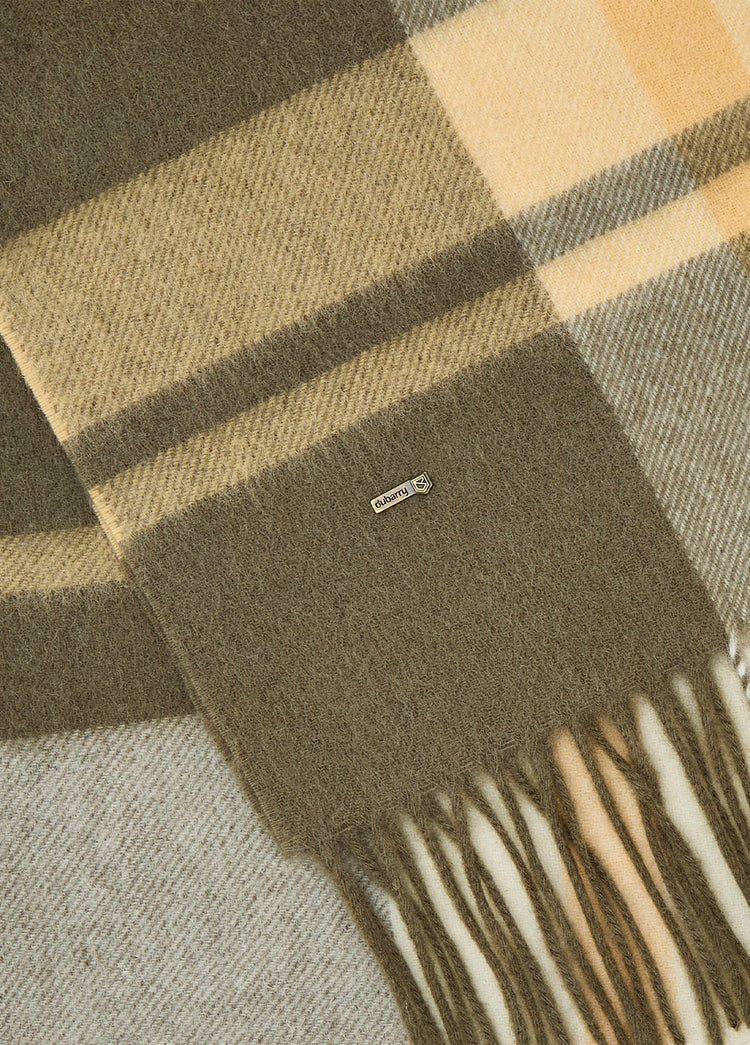 Kinvara Wollschal - Dusky Green