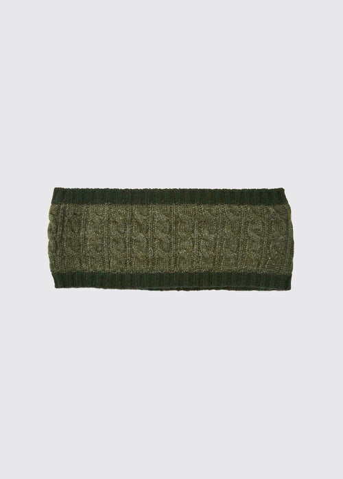 Walton Stirnband aus Strick - Olive