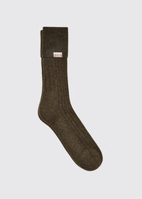 Holycross Alpaka-Socken - Olive