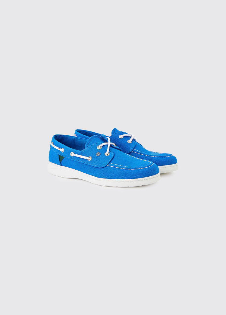 Biarritz Canvas Bootsschuh - Blue Mist