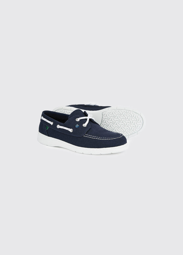 Biarritz Canvas Bootsschuh - Navy