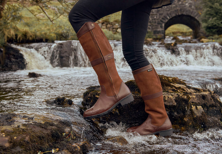 Sligo Lederstiefel - Walnut