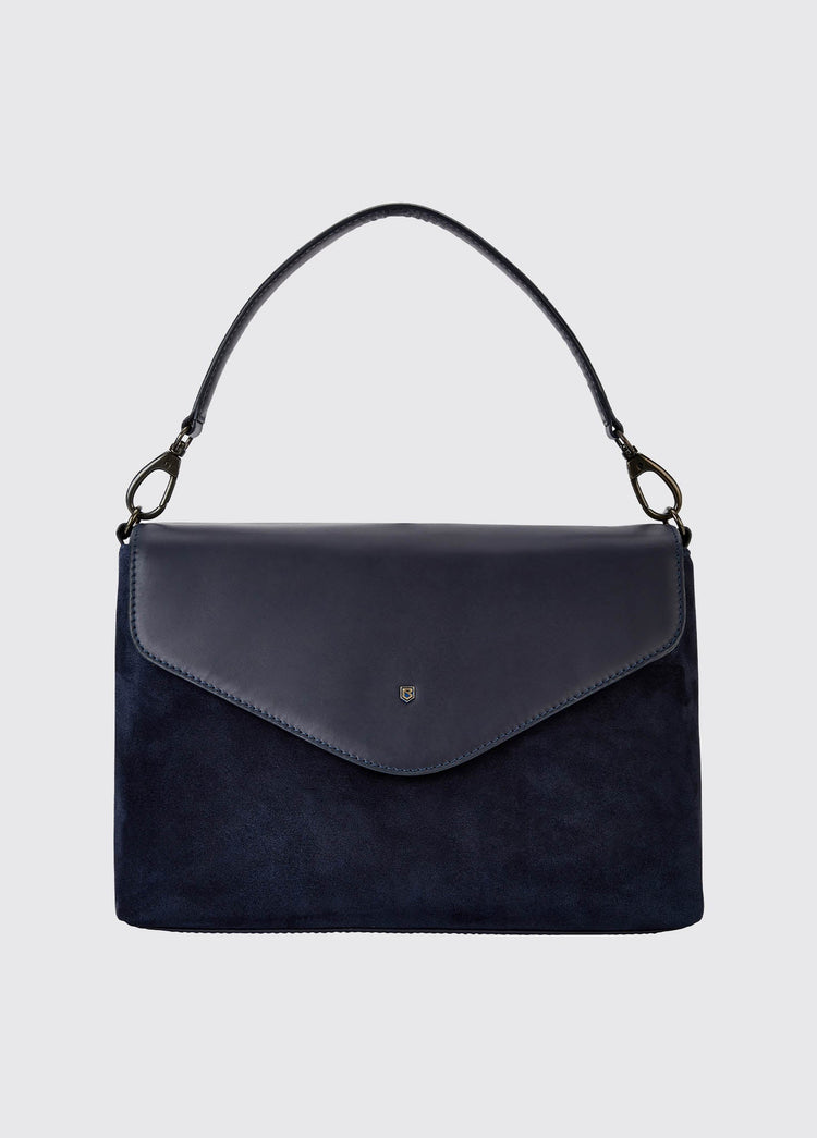 Christchurch Lederhandtasche - French Navy