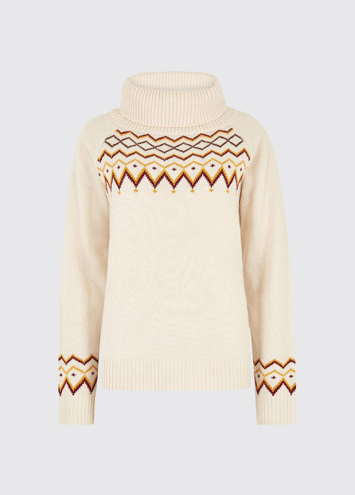 Riverstown Fair Isle Pullover - Chalk