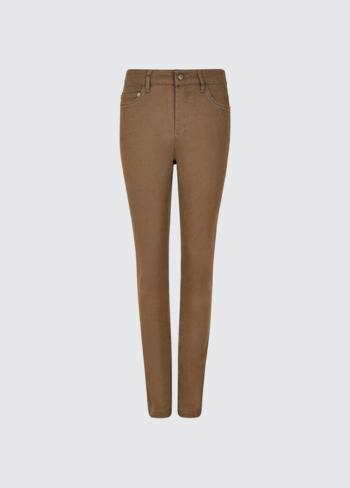 Foxtail Regular-Waist Damen Hose - Mocha