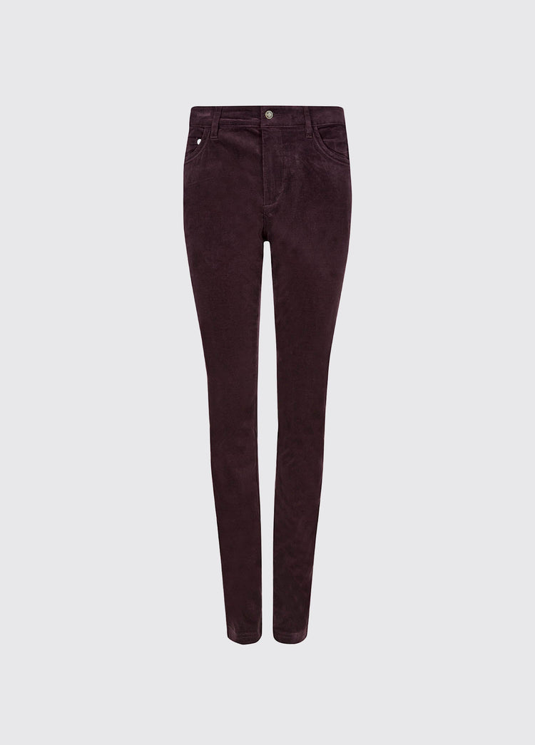 Honeysuckle Cordhose - Plum