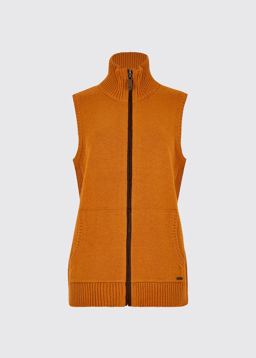 Sheedy Knit Bodywarmer - Cayenne