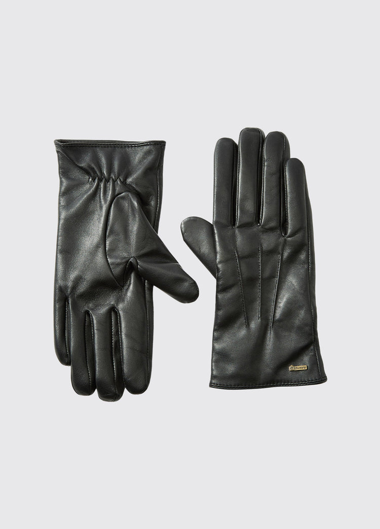 Sheehan Leder Handschuhe - Black