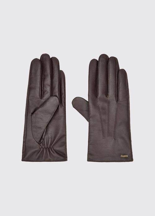 Sheehan Leder Handschuhe - Mahogany