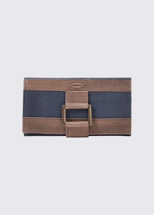 Dunbrody Damen Brieftasche - Navy/Brown