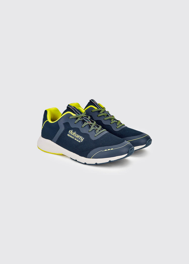 Palermo Sneaker - Navy/Citrus