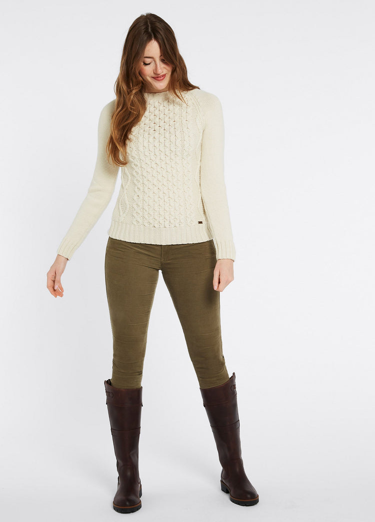 Shanley Merino Pullover - Cream