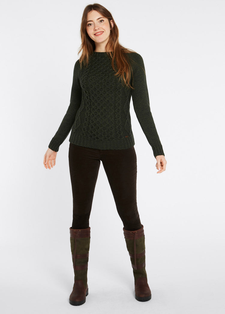 Shanley Merino Pullover - Olive