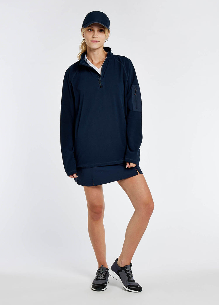 Valencia Damen Fleecepullover - Navy