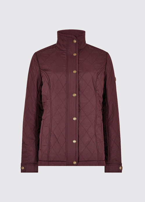 Camlodge Fleece gefütterte Damen-Steppjacke - Currant