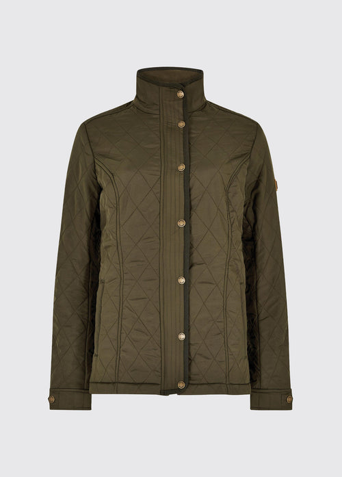 Camlodge Fleece gefütterte Damen-Steppjacke - Olive