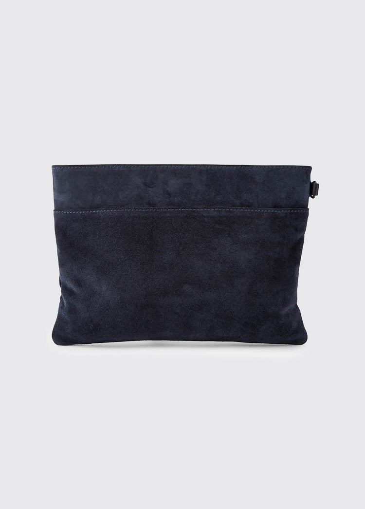 Millymount Clutsch-Handtasche aus Wildleder -  French Navy