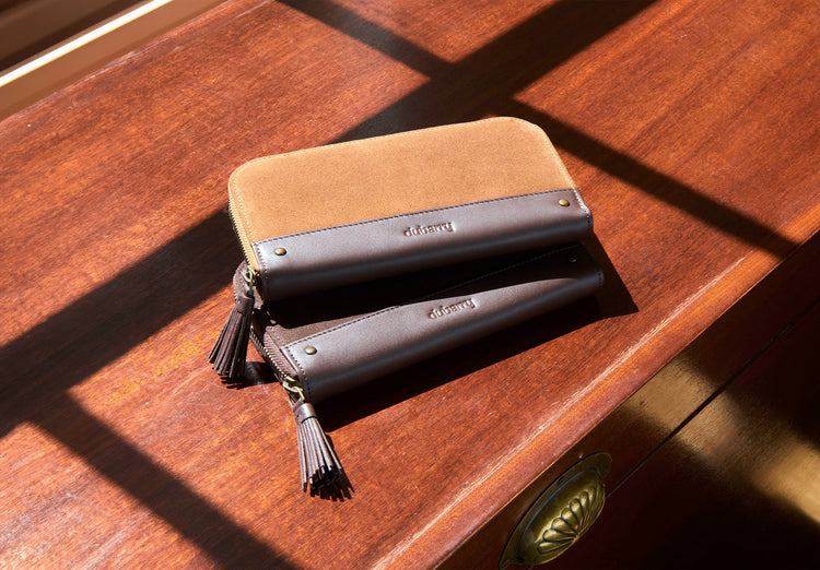 Northbrook Wildleder Geldbörse - Camel