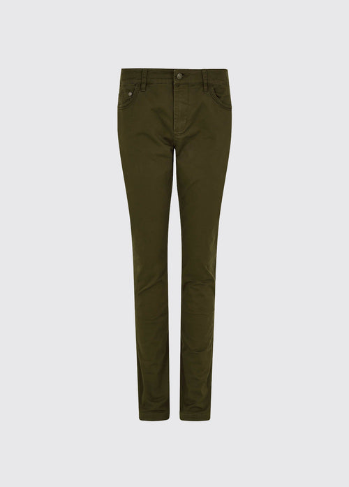 Sallybrook Stretch-Jeans - Olive