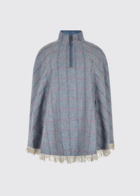 Blackmoor Tweed Cape - Denim Haze