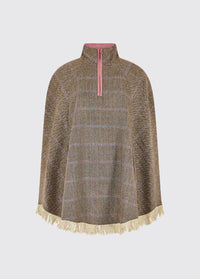 Blackmoor Tweed Cape - Woodrose