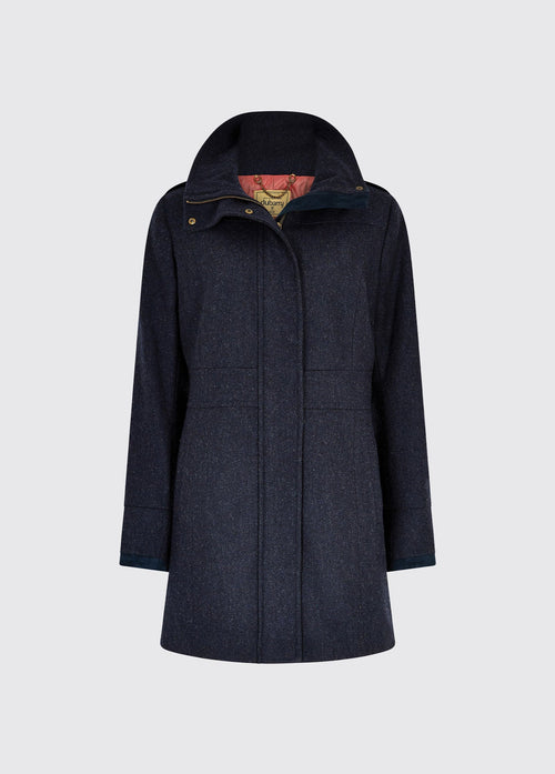 Hedgerow Tweed Jacke - Navy